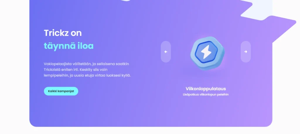 trickz casino bonus